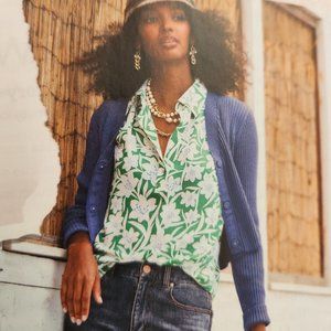 CAbi Bloom top sleeveless tunic size medium NWT Spring 2022